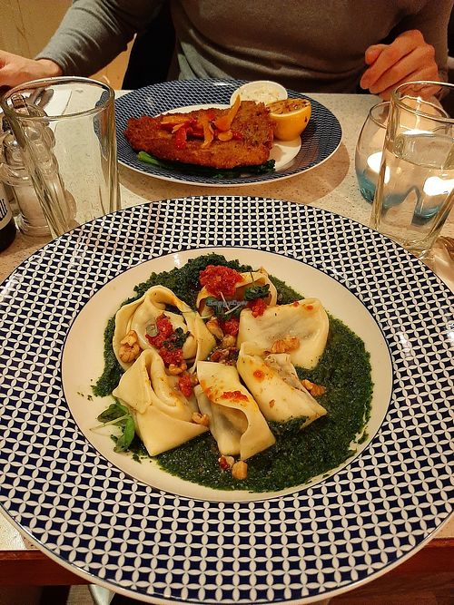 Tortellini at Carluccio's in Shrewsbury