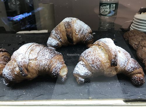 Vegan croissants  at Pura Vita Super in New York City