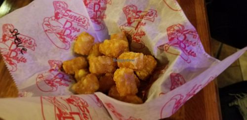Tater tots at Suzie's Dogs in Boardman