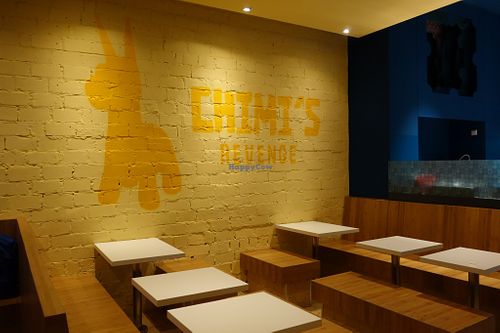 Seating area at Chimi's Revenge in Mannheim