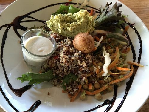 Their Fresh Plate at Funky Fresh Cafe - DogA in Oslo