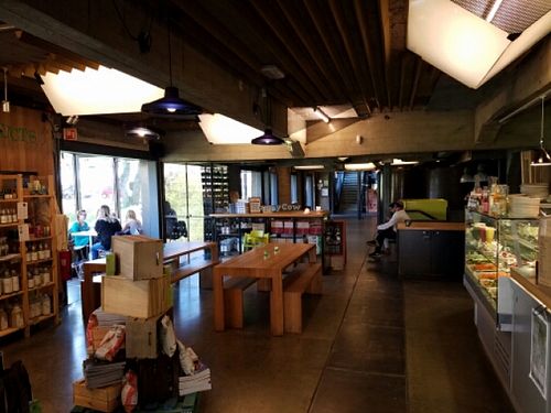 inside at Funky Fresh Cafe - DogA in Oslo