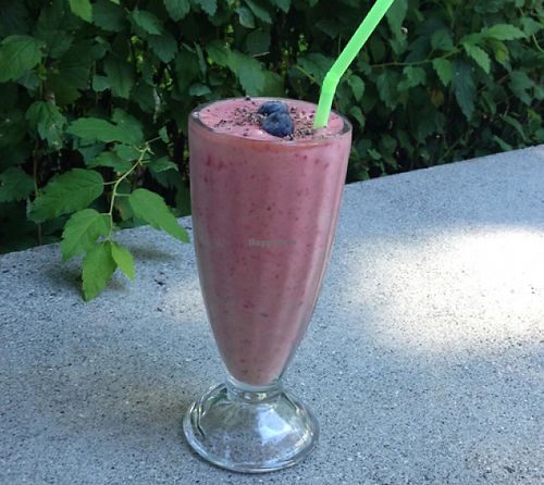 Strawberry milkshake  at Funky Fresh Cafe - DogA in Oslo