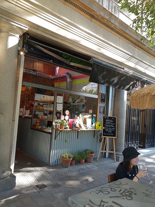 Front at M2 Gluten Free in Barcelona