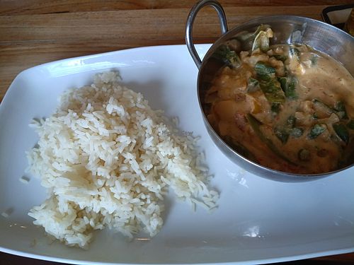 Penang curry at The Old Red Lion in Market Harborough
