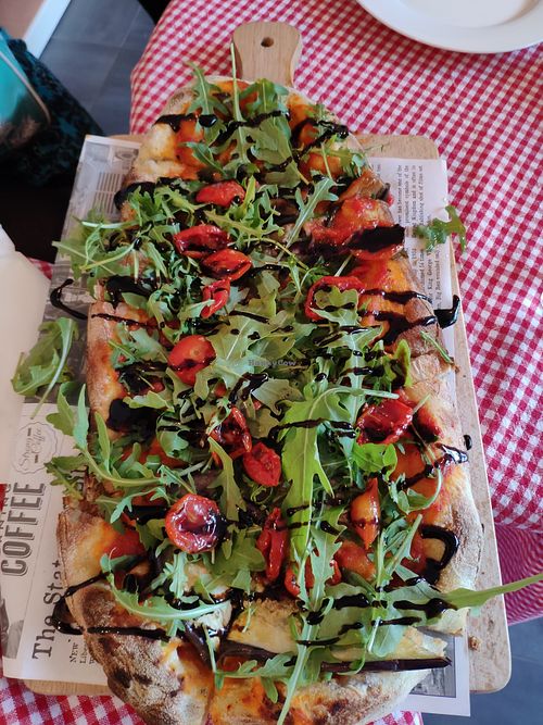 Pizza Filippo at Trevi's in Amsterdam