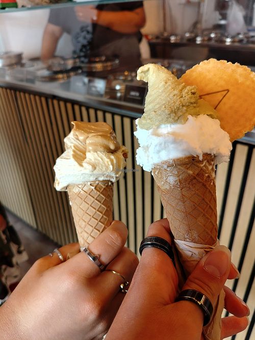 Pistachio and Coconut at Puro & Bio in Faenza