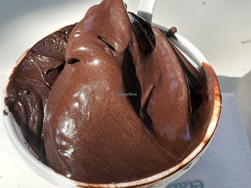 Mint chocolate but in styrofoam cup 😔 at Rapanui in Buenos Aires