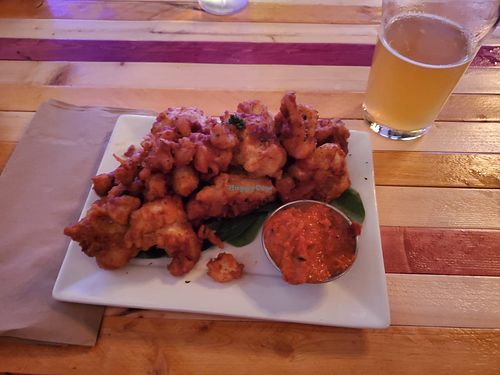 Cauliflower Wings. Very delicious 😋 at The Royal in Nelson