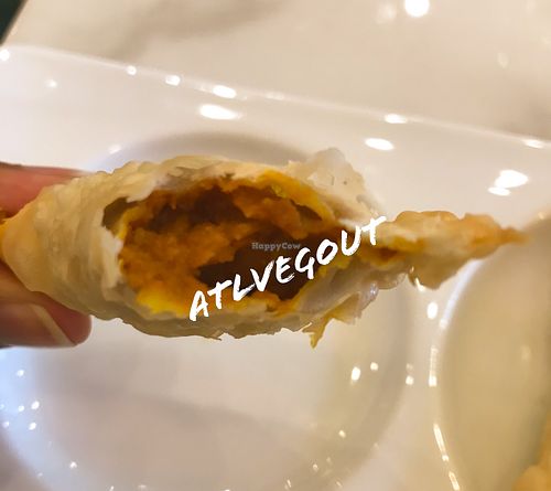 Curry pie  at Mamak Vegan Kitchen in Chamblee