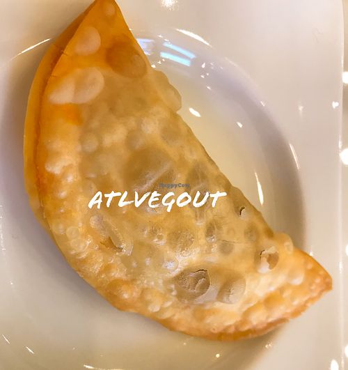 Curry pie  at Mamak Vegan Kitchen in Chamblee