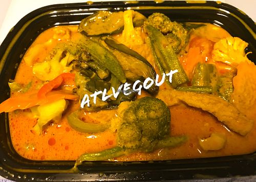 Lemak curry at Mamak Vegan Kitchen in Chamblee