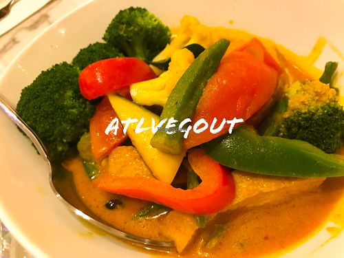 Basil tofu  at Mamak Vegan Kitchen in Chamblee