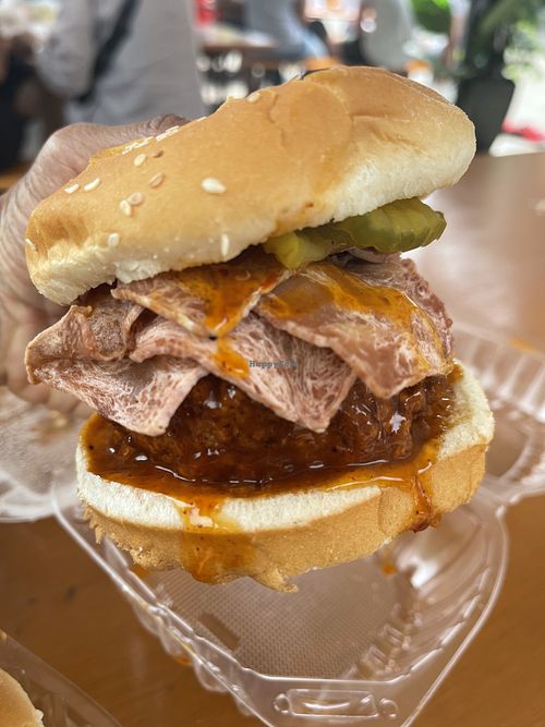 Nashville with bacon   at Vuture Food in San Pedro