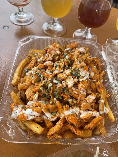 Buffalo Chkn fries large order   at Vuture Food in San Pedro