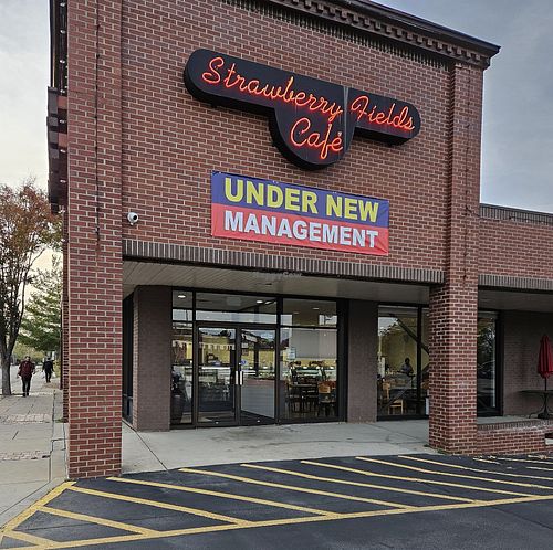 It's changed... nothing vegan at Strawberry Fields in Urbana