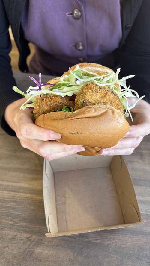 Ocean burger   at Burger Plant in Dunedin