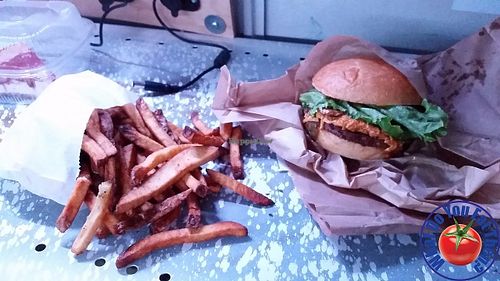 burger &  at Evolution Fast Food in San Diego