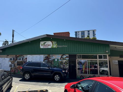 Outsidee  at Evolution Fast Food in San Diego