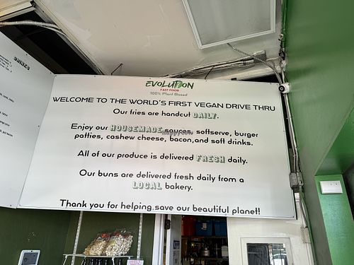 Inside  at Evolution Fast Food in San Diego