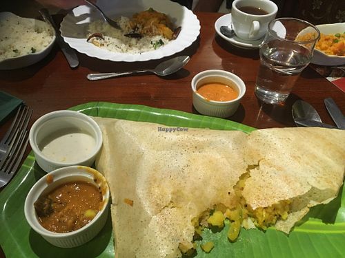 Potato masala dosa 😍 at Indian Melody in Southampton