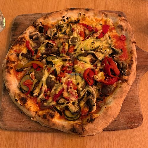 Pizza Ortolana at Il Forno Pizzeria in Palm Cove