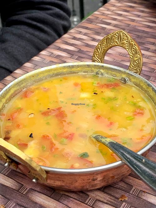 Dal soup (lentil) at Royal Indian in Bar Harbor