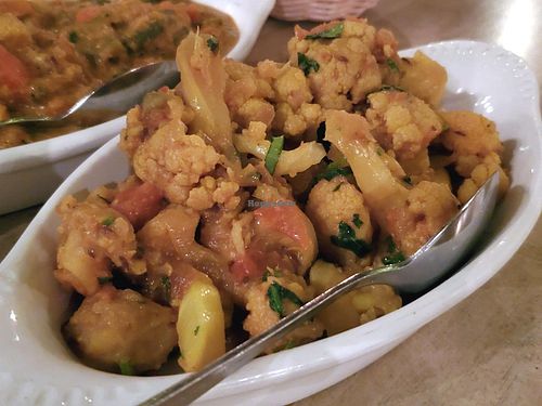 Aloo Gobi at Dhaba Cuisine of India in Santa Monica