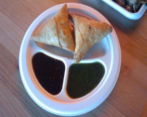 Samosas- yummm! at Samosa House East in Culver City