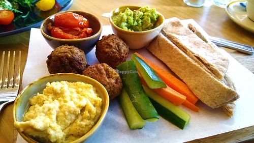 Planks plant platter at Planks Kitchen in Preston