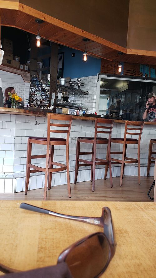 Large bar must be for night 🌙 at The Wild Cow in Nashville