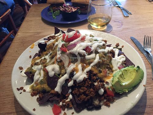 Nachos with chorizo  at The Wild Cow in Nashville
