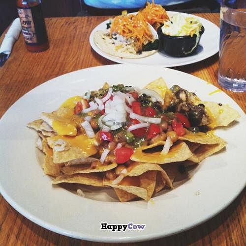 Vegan nachos at The Wild Cow in Nashville