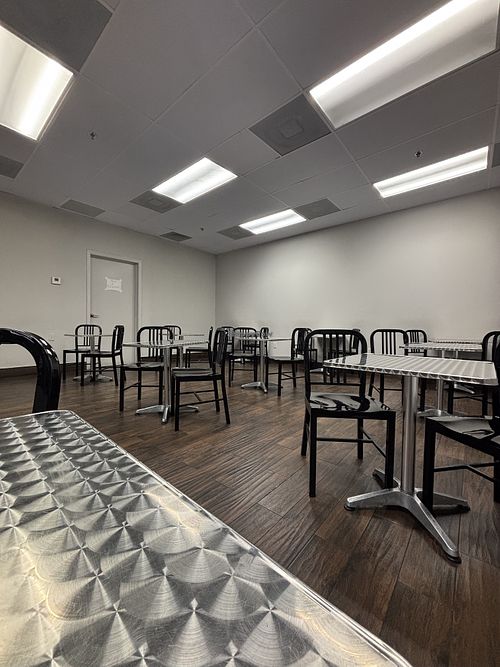   at Falafel Café in Birmingham