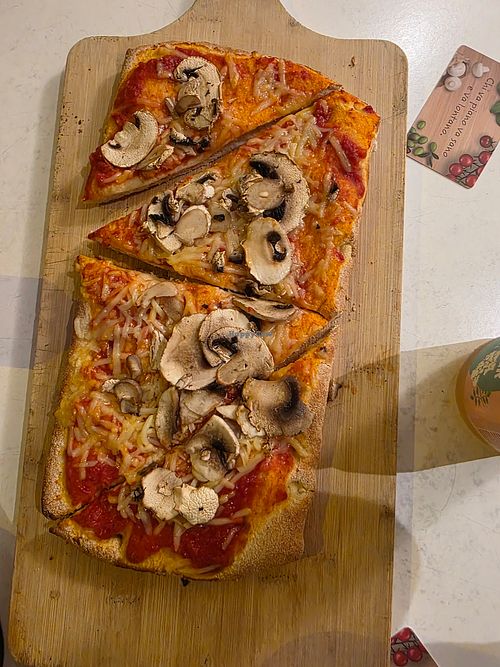 Funghi Pinsa at Vapiano - Mannheimer Wasserturm in Mannheim