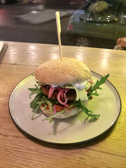 Balkan Burger  at Flavour Bastards in Copenhagen