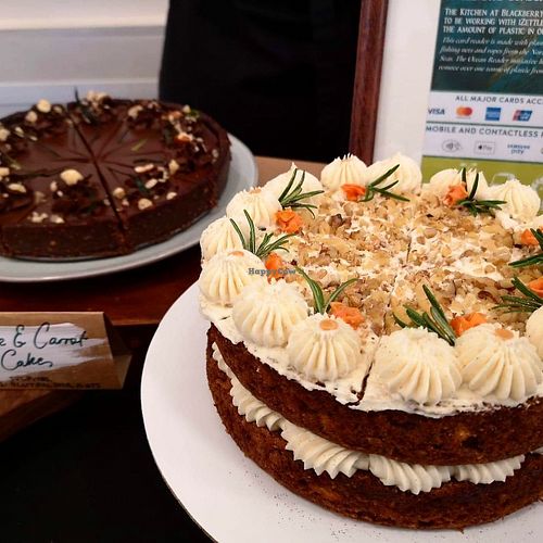 carrot cake at The Kitchen at Blackberry Farm in Glastonbury
