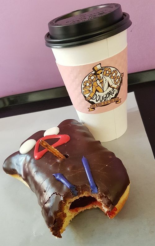 Voodoo Vegan 💚 at Voodoo Doughnut - Washington Ave in Houston