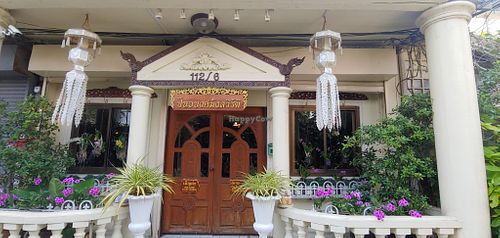 Front entrance (enter through short alley on the left). Google Maps address is accurate. at Pinanong in Bangkok