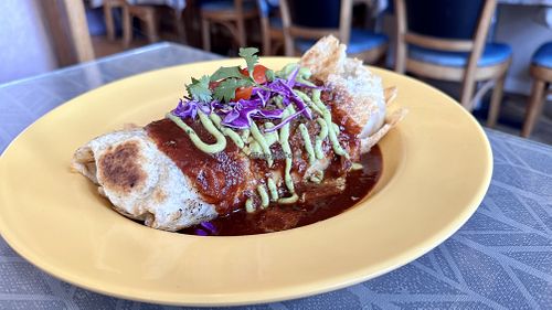 Breakfast Burro  at Morning Glory Cafe in Flagstaff