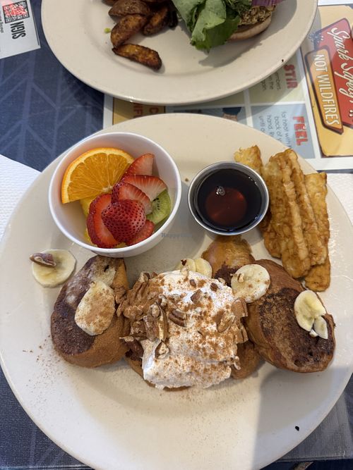 Pecan Banana French Toastt  at Morning Glory Cafe in Flagstaff
