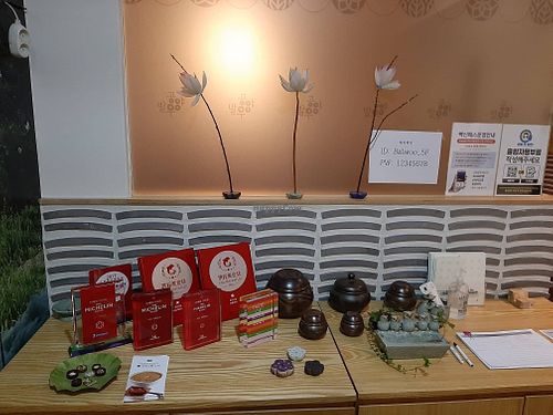 the stars at Balwoo Gongyang - 발우공양 in Seoul