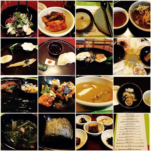 Enlightenment menu at Balwoo Gongyang - 발우공양 in Seoul