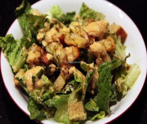 Sassy caesar salad at Cruzer Pizza in Los Angeles
