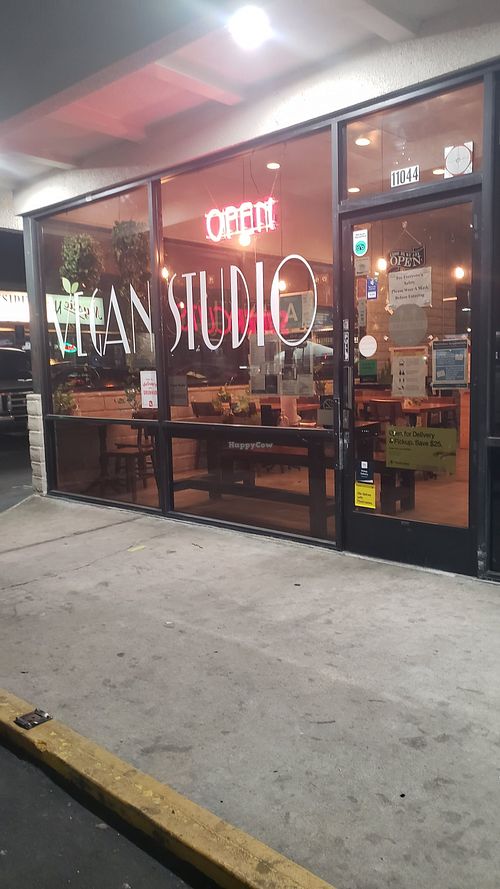 Strip center at Vegan Studio in Studio City