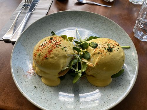 Eggs Benni!  at The Green Edge Cafe and Store in Windsor