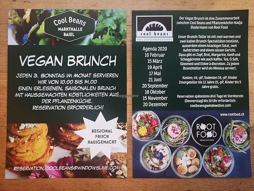Vegan Brunch at Cool Beans in Basel