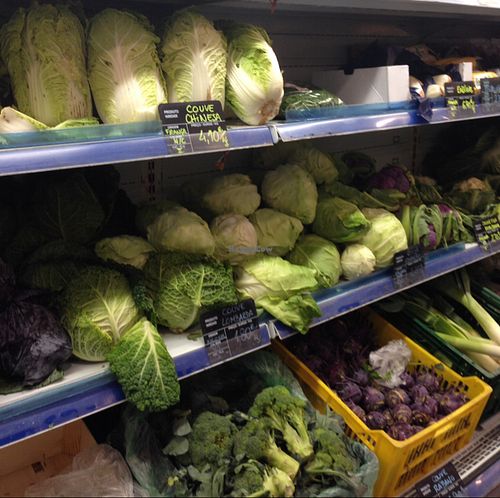 vegetables  at Miosotis in Lisbon