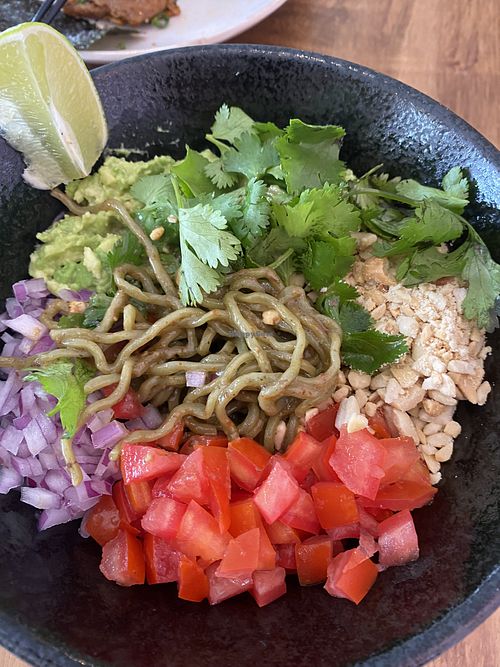 Spicy Shibuya  at Vegan Ramen Mei in Puerto Vallarta