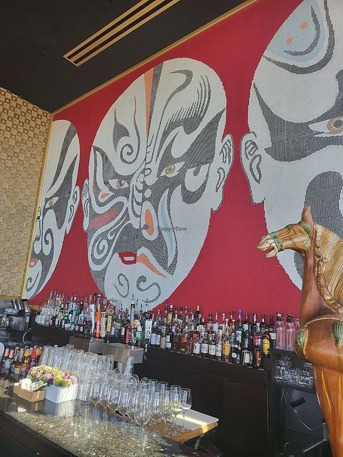 Cool bar at Grace's Mandarin in National Harbor